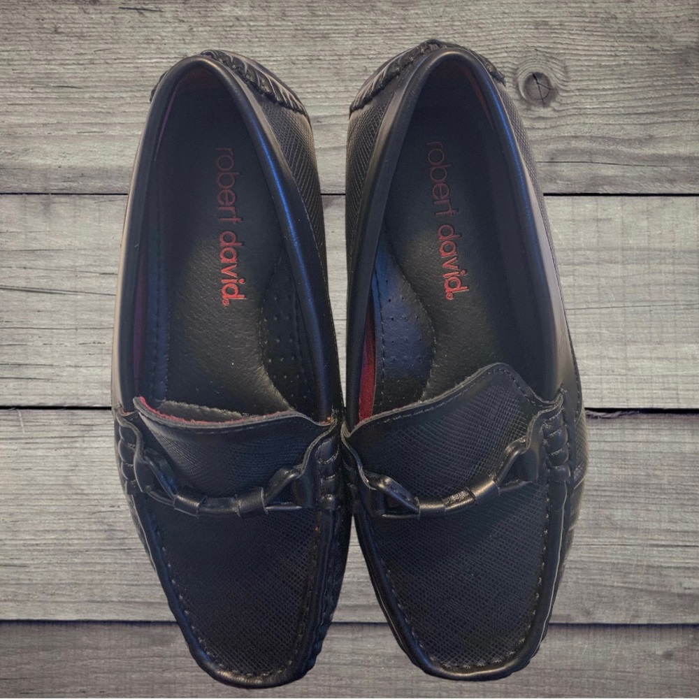 Robert David Boys' Dress Shoes - 3M Black